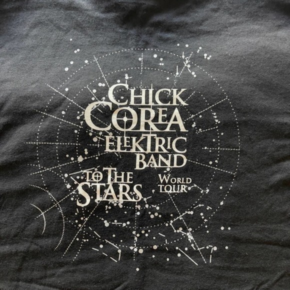 Music Chick Corea Elektric Band Concert Tee “To the Stars” Tour T-Shirt Size XL - Picture 2 of 10